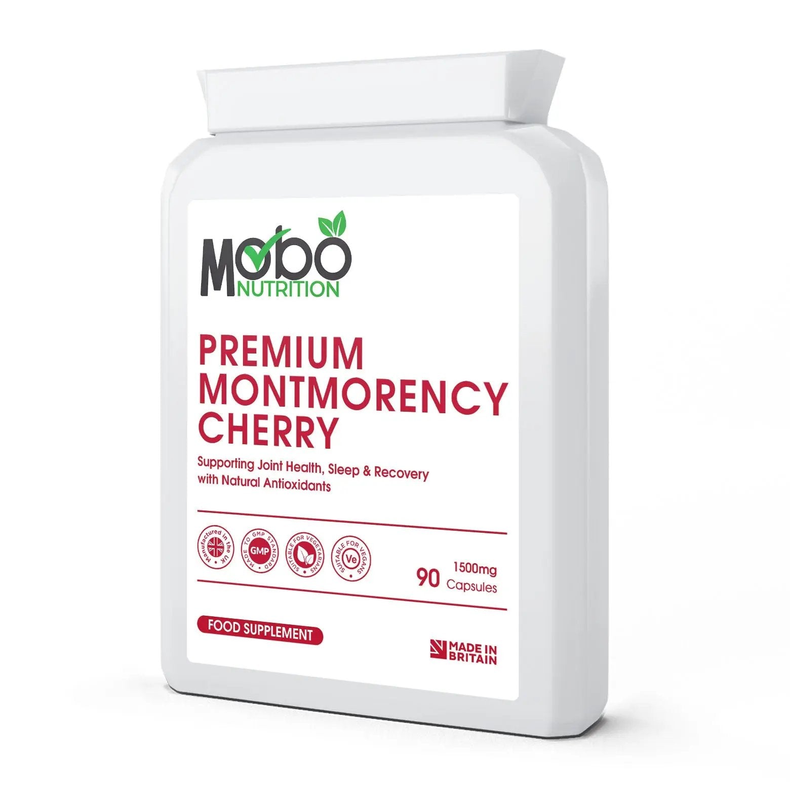 Premium Montmorency Cherry Capsules | Natural Sleep & Joint Support - Mobo Nutrition