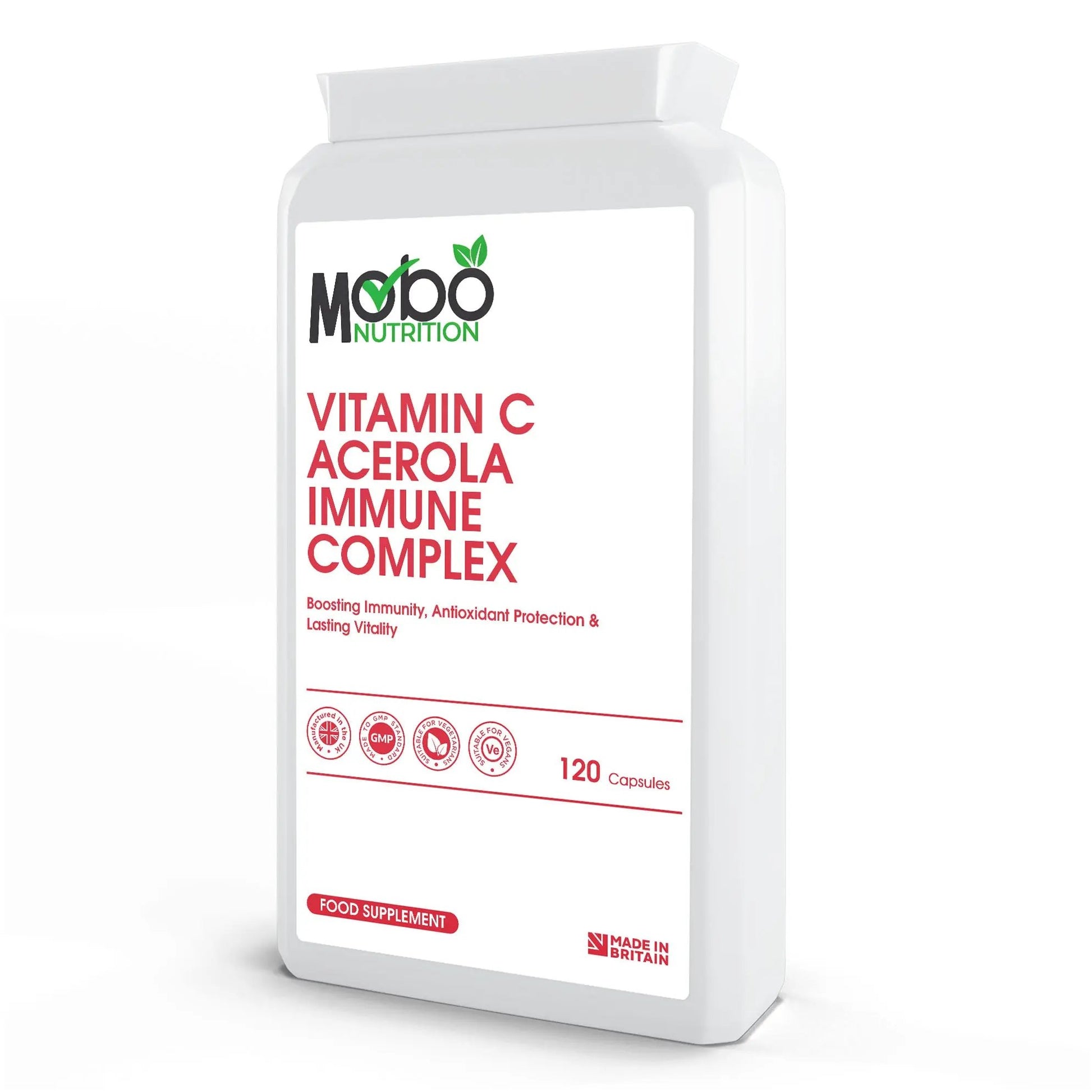 Vitamin C Acerola Complex | For Immune, Energy & Skin Support - Mobo Nutrition