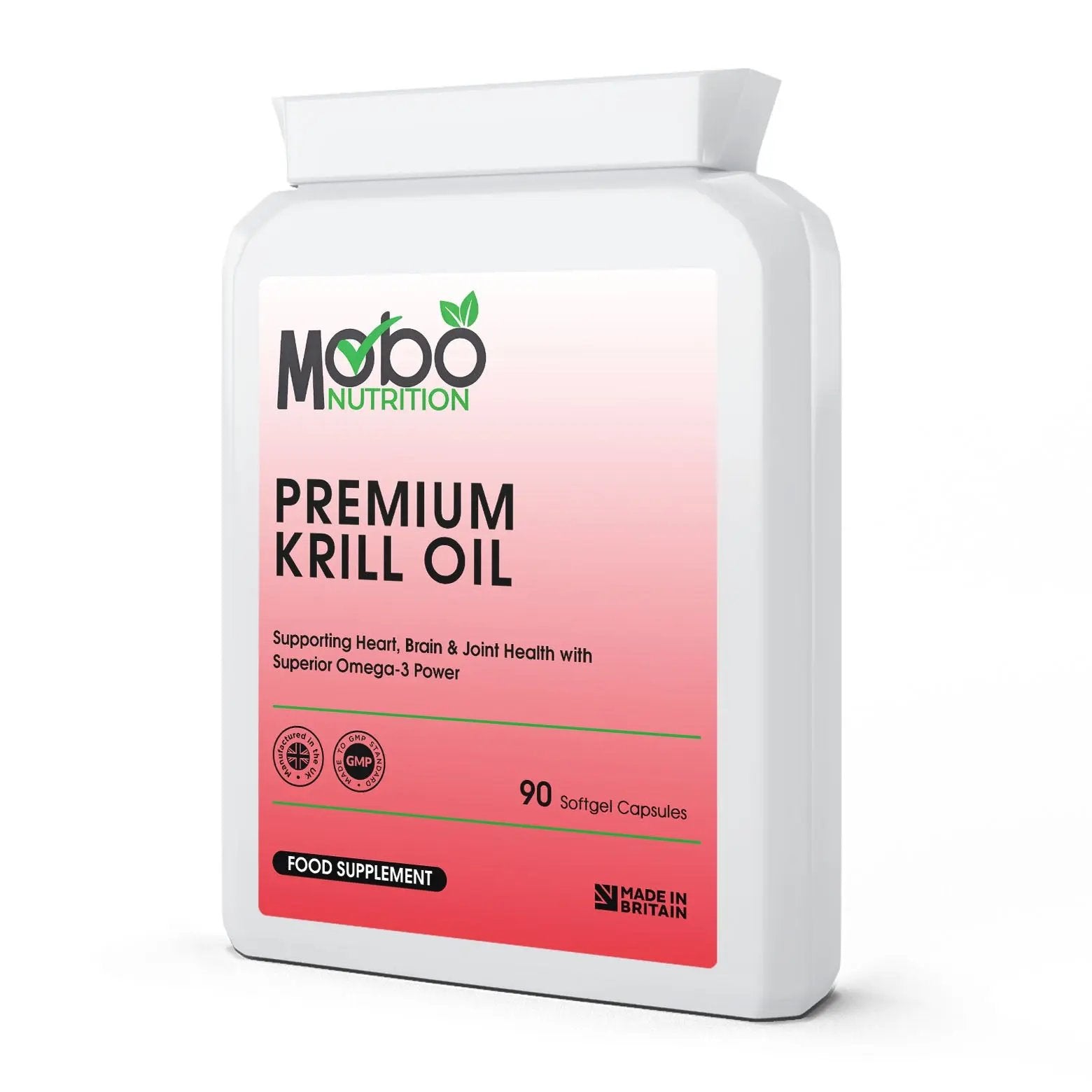 Premium Natural Krill Oil Extract 500mg | Superior Omega-3 Support by Mobo Nutrition - Mobo Nutrition